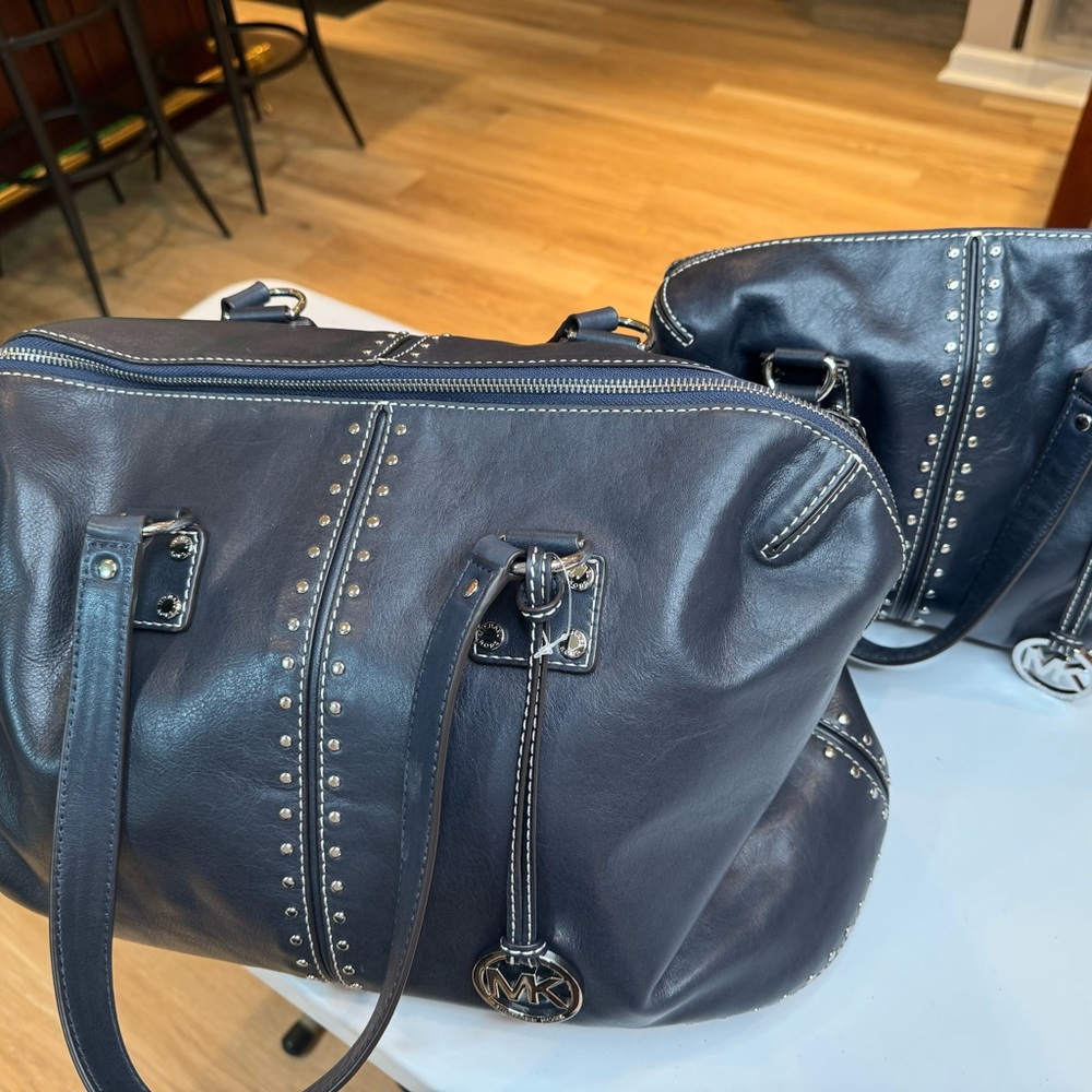 Two authentic MICHAEL KORS SATCHEL BAGS